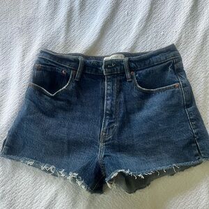 Blue Denim Shorts